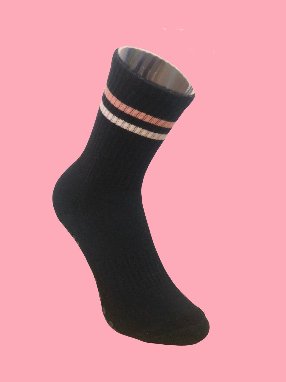 Black Anti-Slip Socks