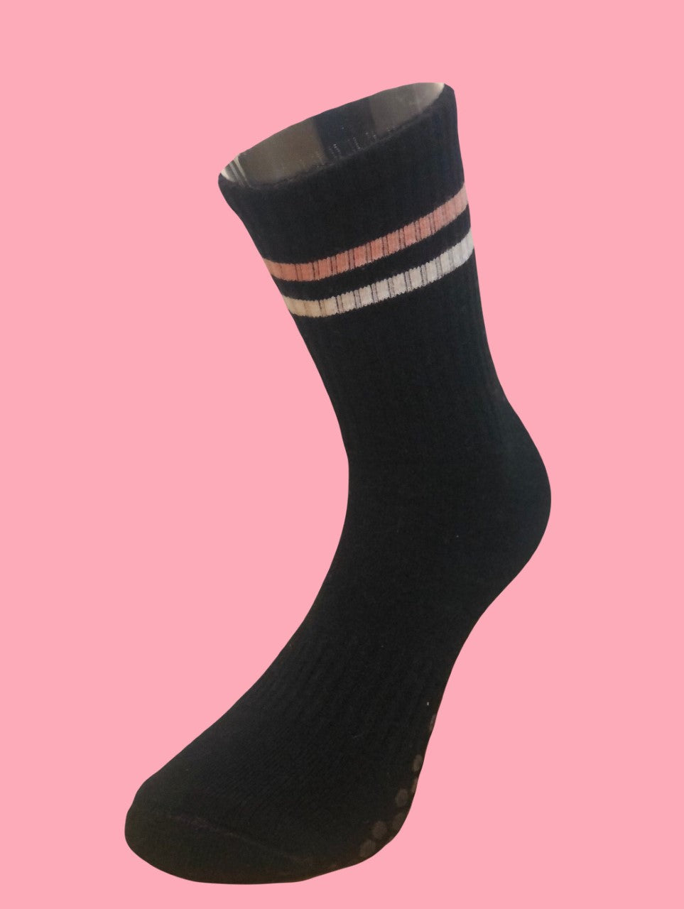 Black Anti-Slip Socks